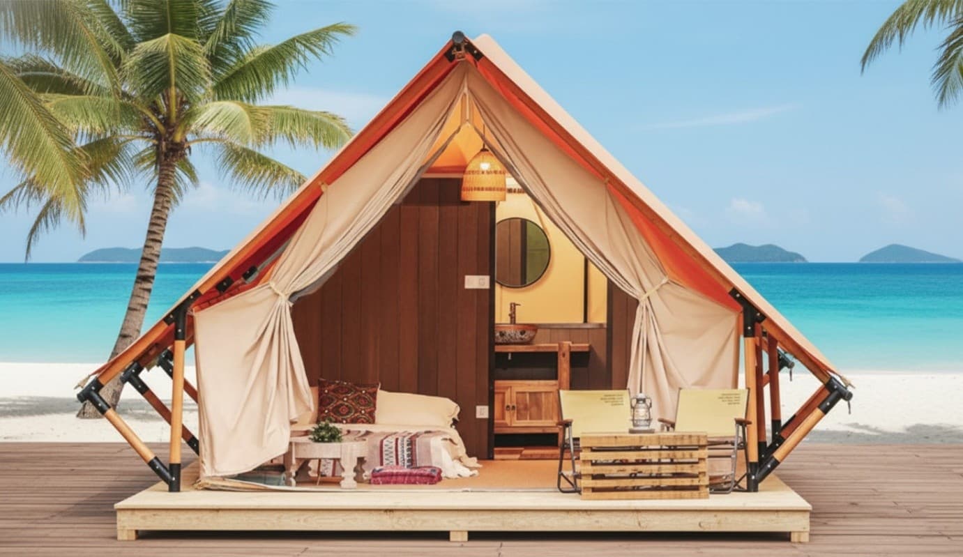 luxury safari tents