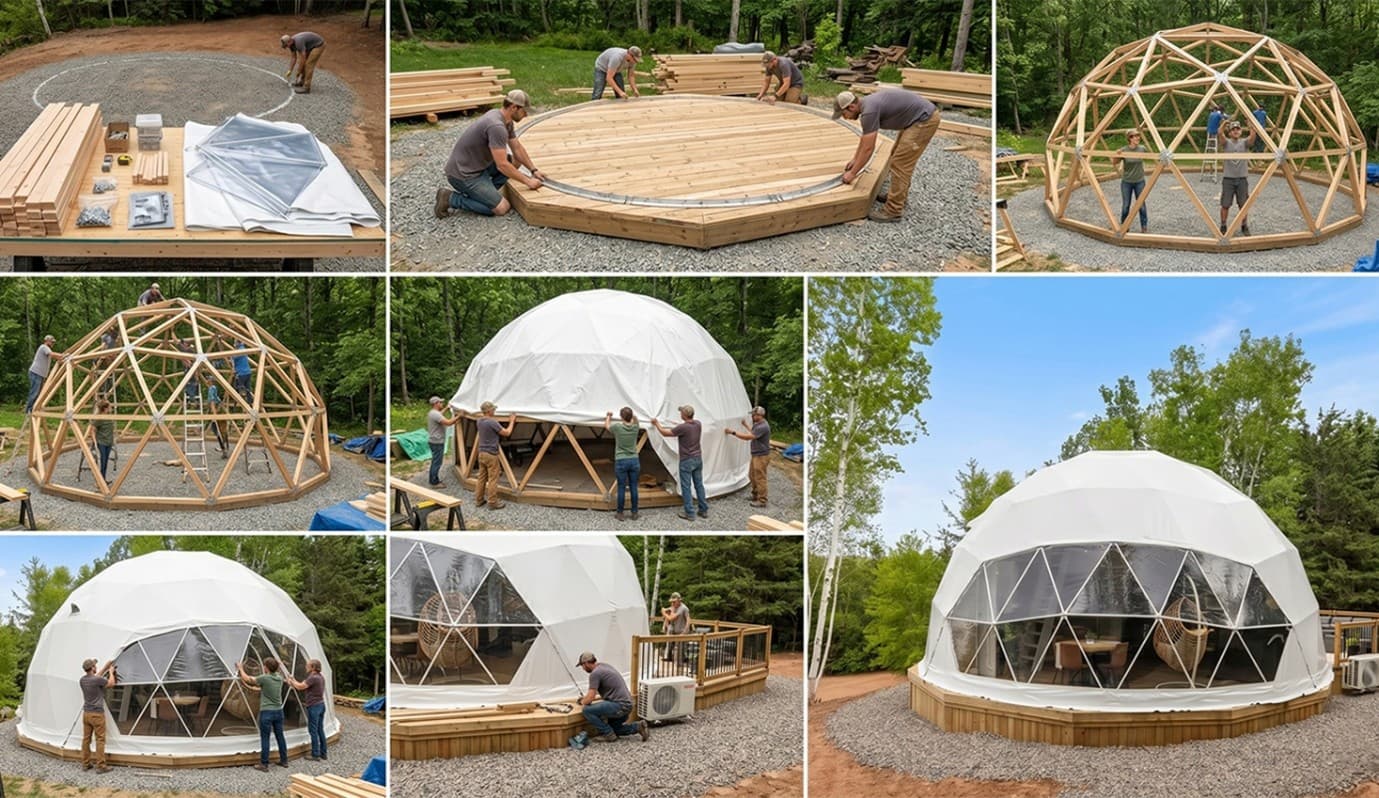 How to Build a Geodesic Dome: Step-by-Step DIY Construction Guide