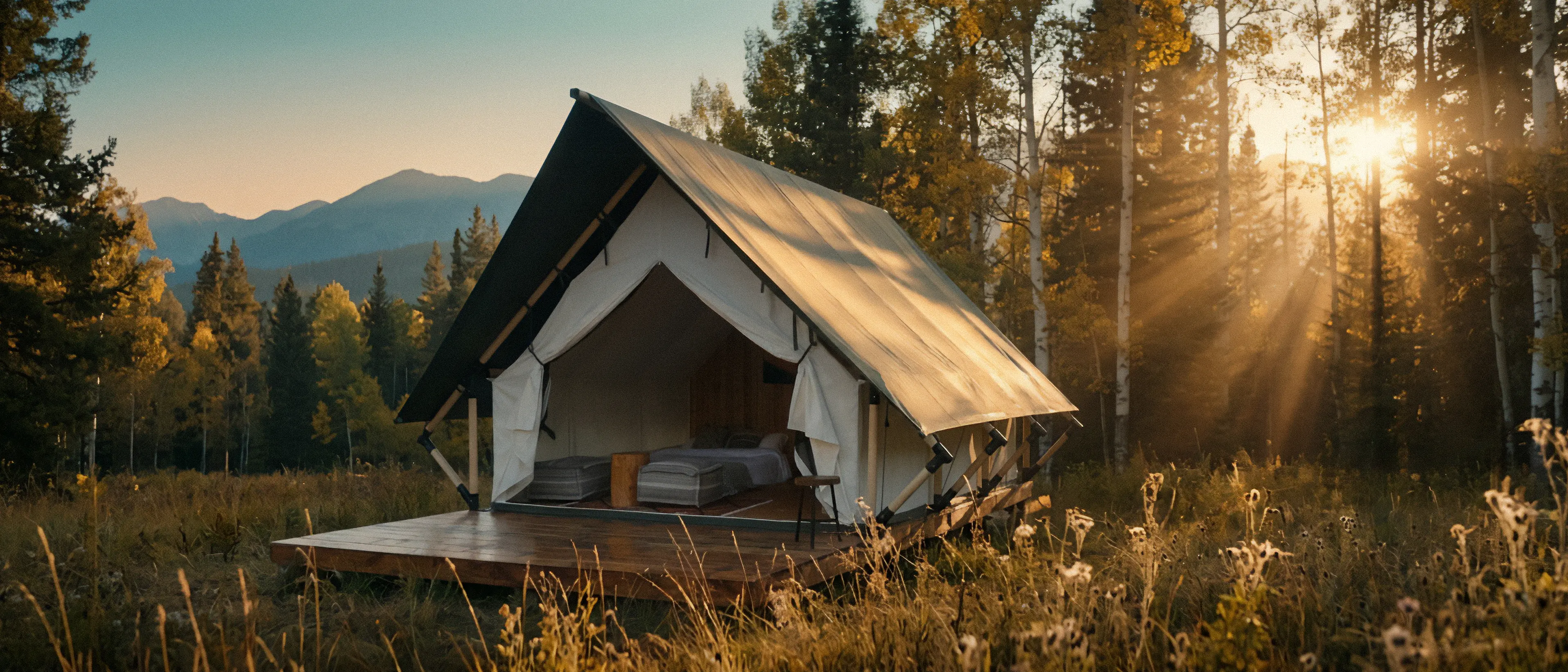 Luna Glamping shelter
